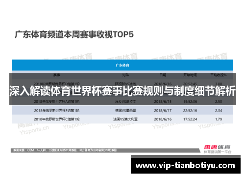 深入解读体育世界杯赛事比赛规则与制度细节解析